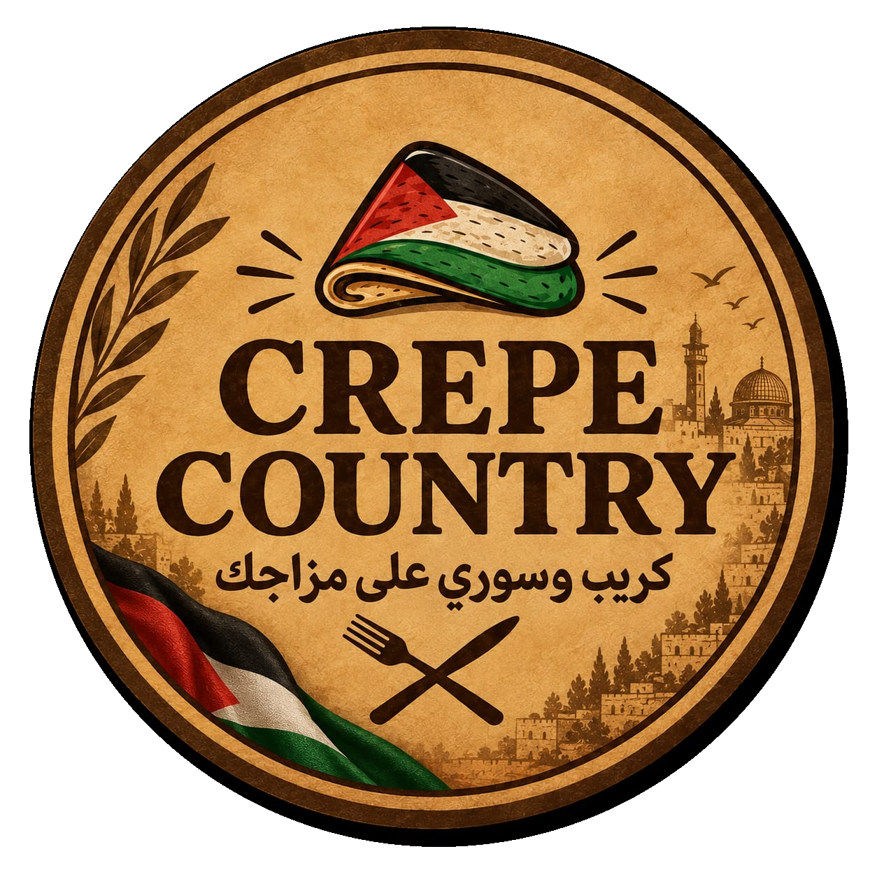 Crepe Country logo